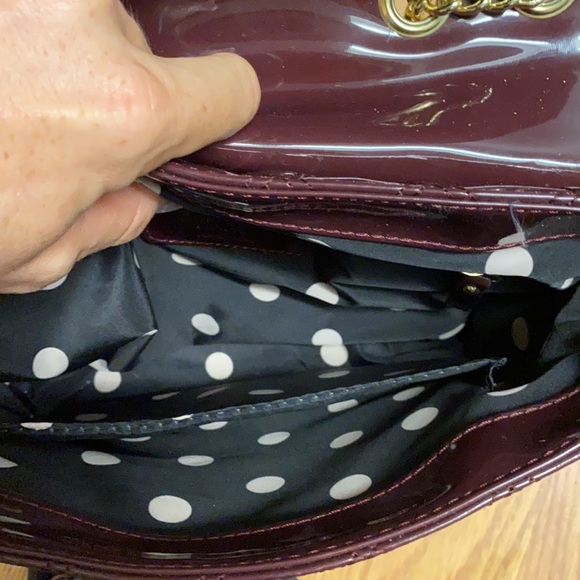 Anne klein dark red bag - Picture 4 of 5